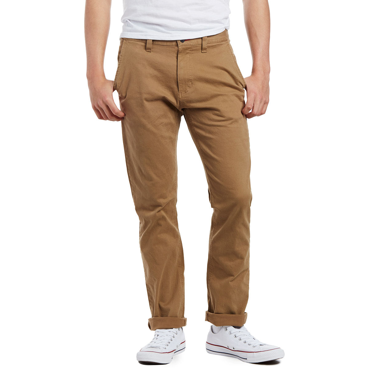 CCS Straight Fit Chino Pants - Khaki image 2
