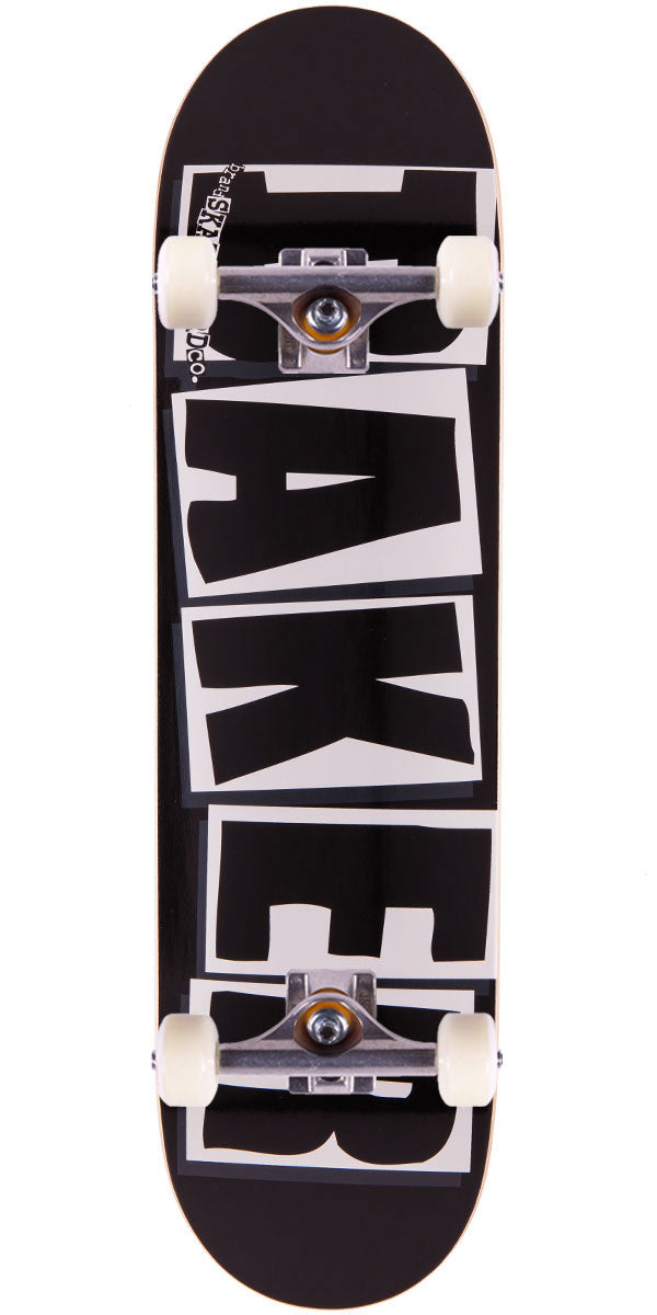 Baker Brand Logo Skateboard Complete - Black/White - 8.25