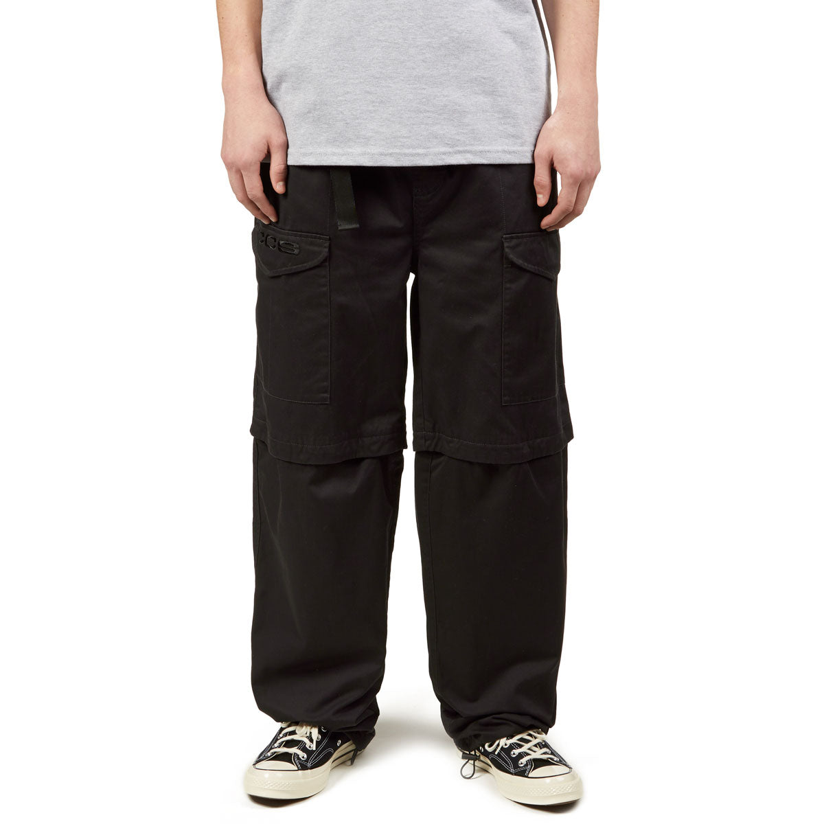 Snap Cargo Velcro Cargo Pants MNML Straight Snap Zipper II Cargo