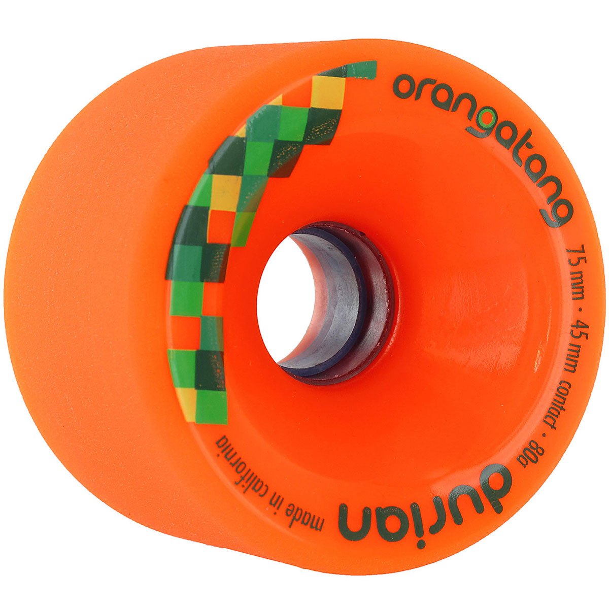 Orangatang Durian Freeride Longboard Wheels 75mm 80a Orange image 1