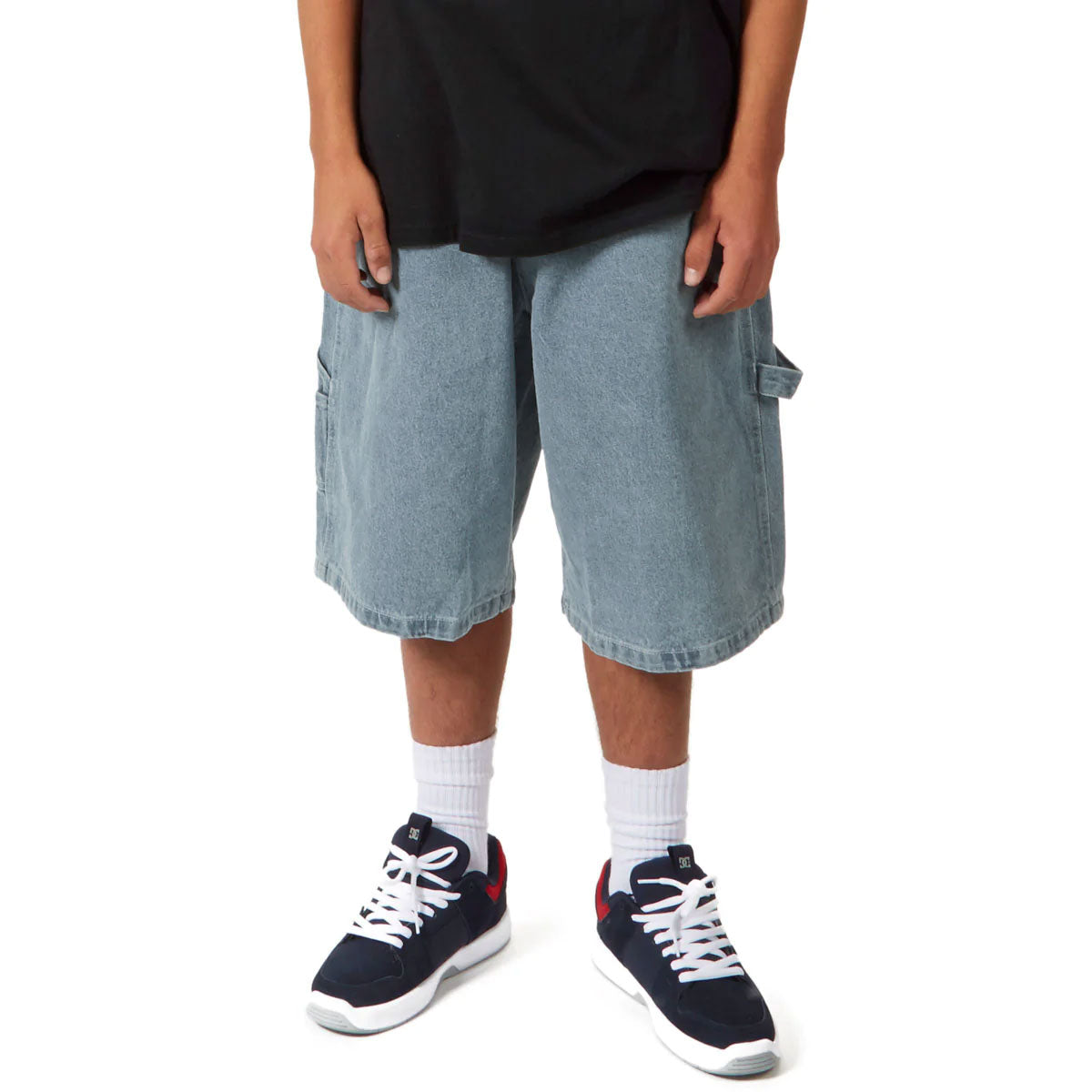 CCS Hammer Loop Jean Shorts - Bleach Wash – Daddies Board Shop
