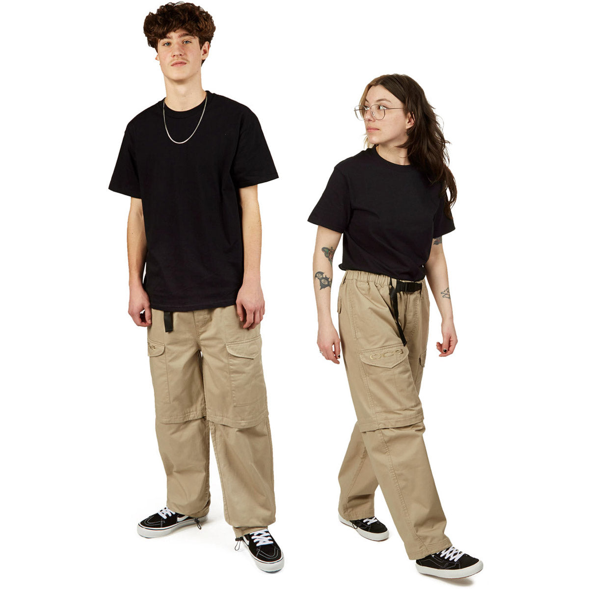 CCS Snap On Cargo Pants - Khaki image 4