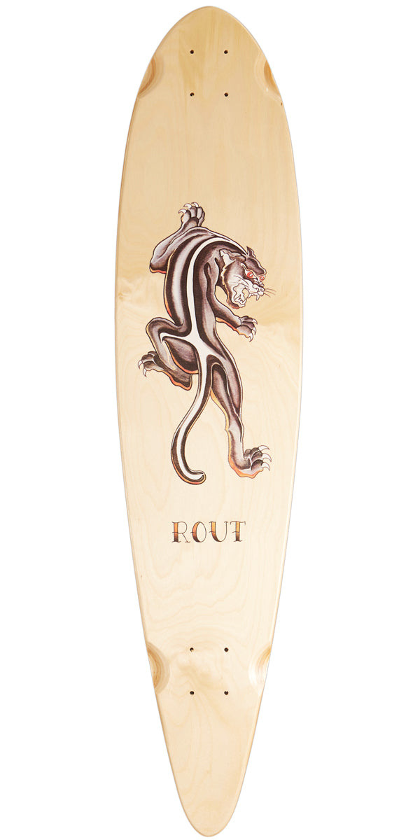 Rout Flash Pintail Longboard Deck image 1