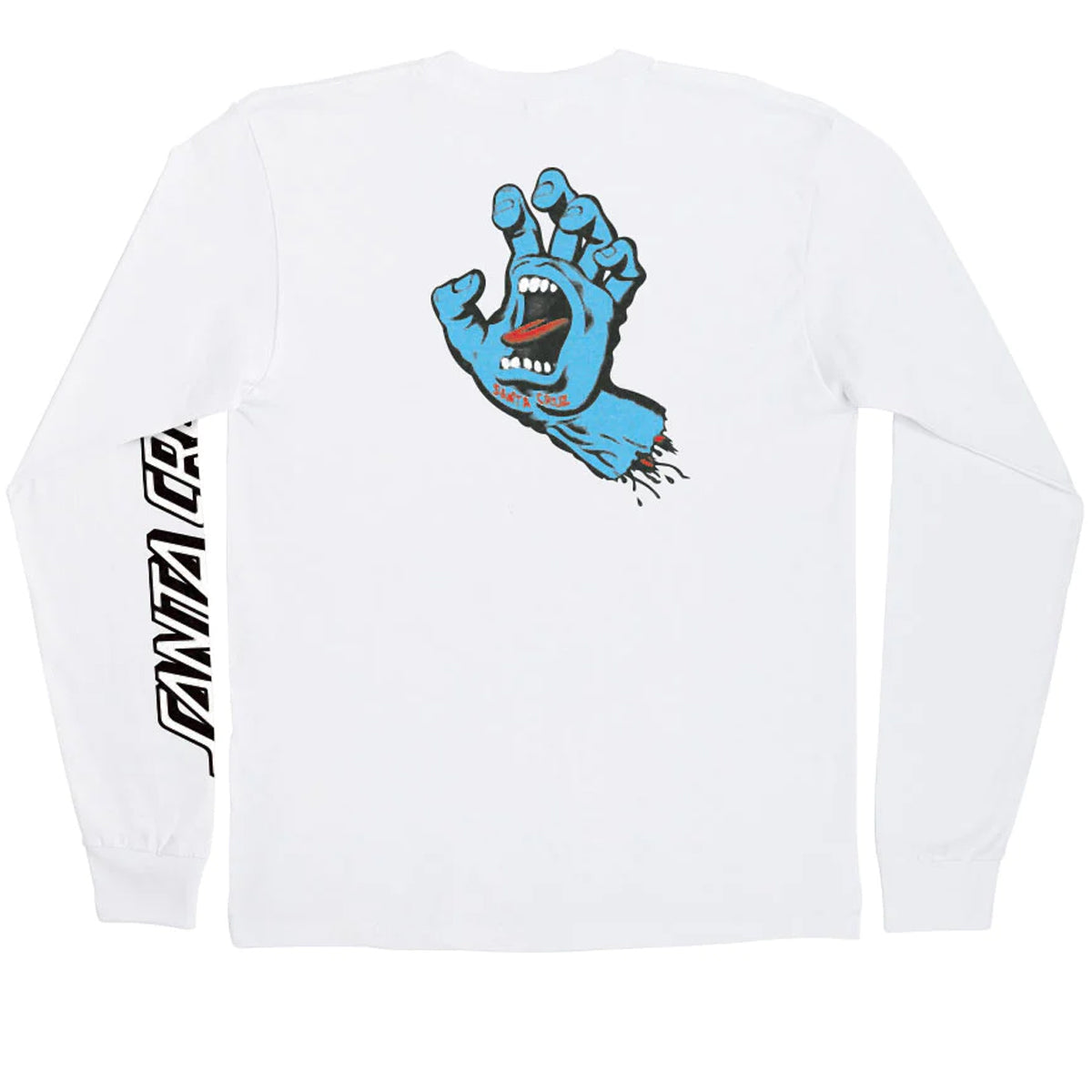 Santa Cruz Screaming Hand Long Sleeve T-Shirt - White image 2