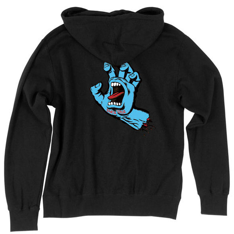 Santa Cruz Screaming Hand Hoodie - Black image 1