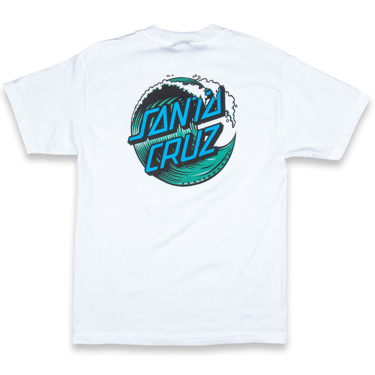 Santa Cruz Wave Dot T-Shirt - White image 2