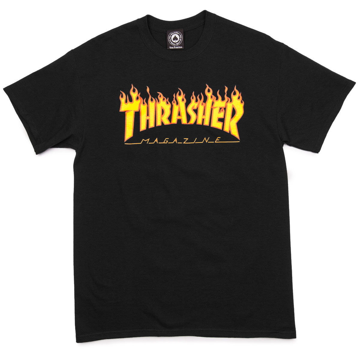 Thrasher Flame T-Shirt Black – Daddies Board Shop