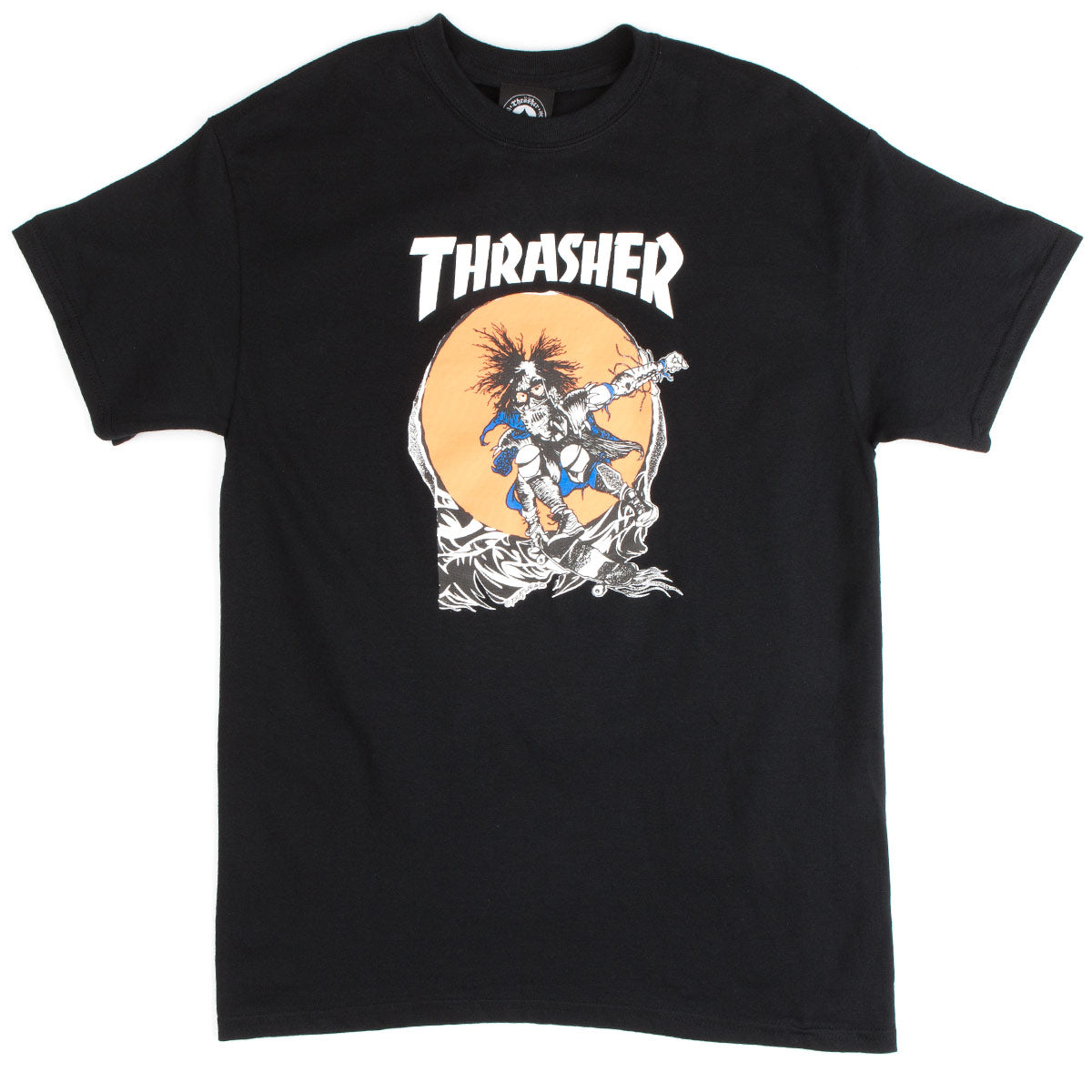 Thrasher Skate Outlaw T-Shirt - Black image 1