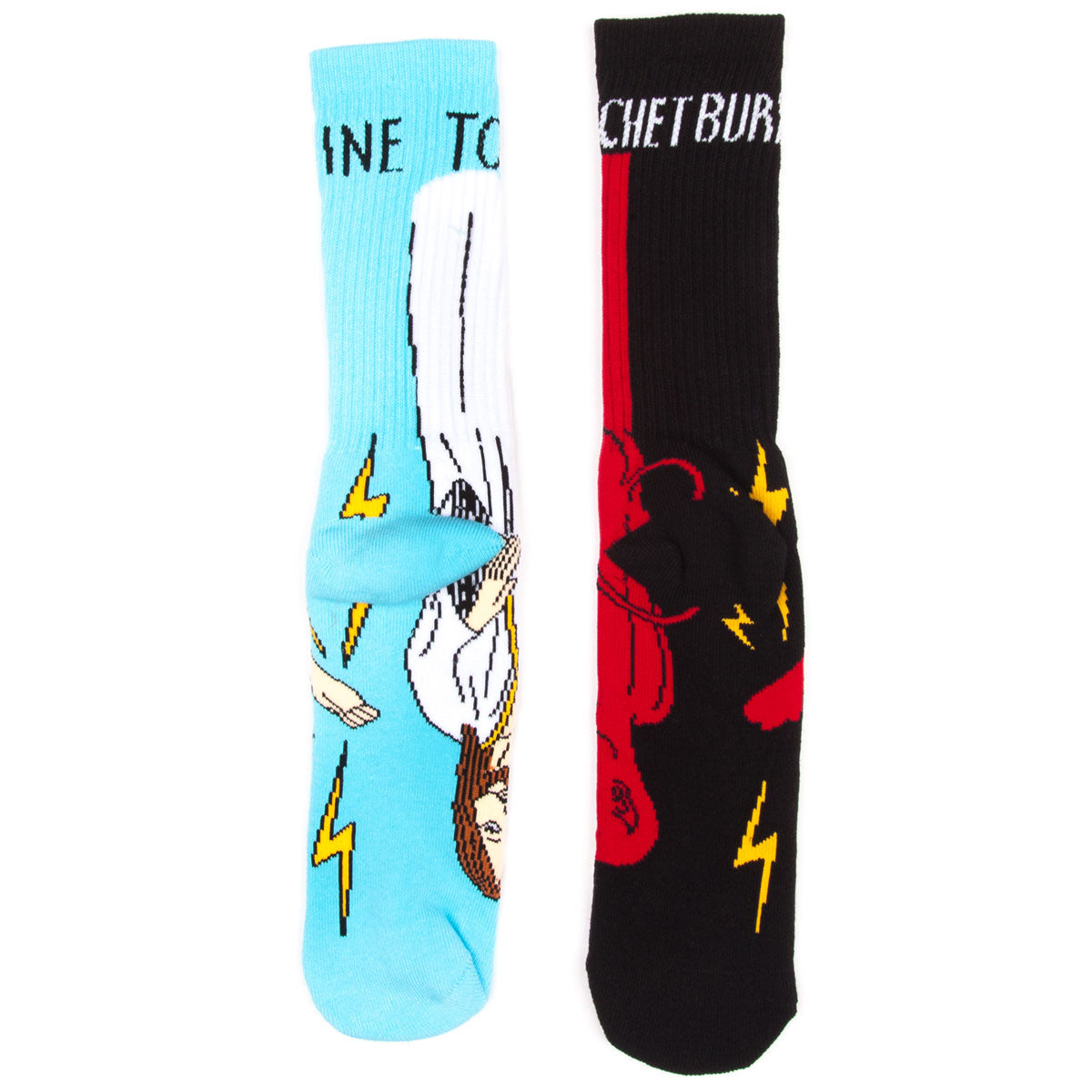 Toy Machine Bury The Hatchet Socks - Multi image 2
