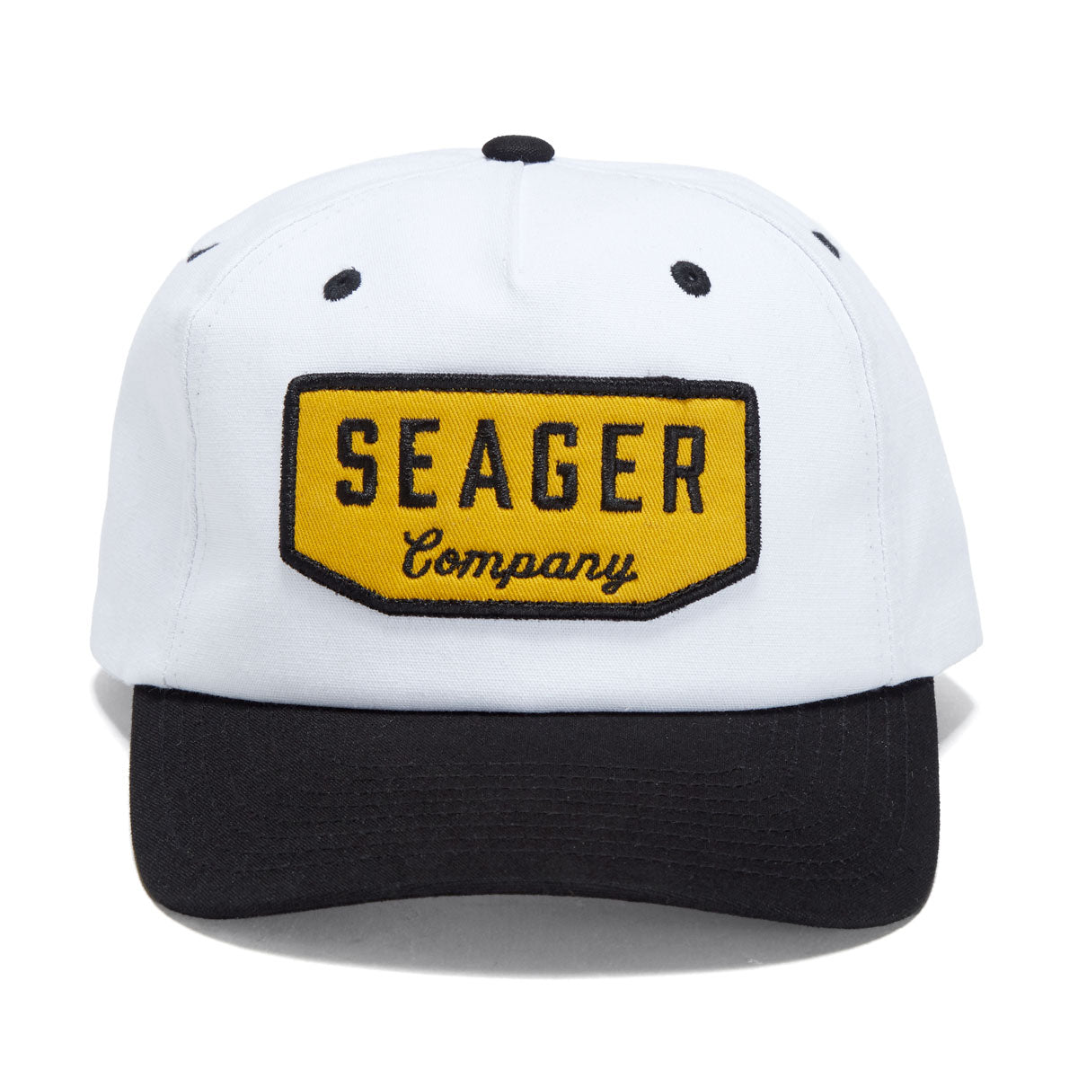 Seager Wilson Snapback Hat - Black/White image 5