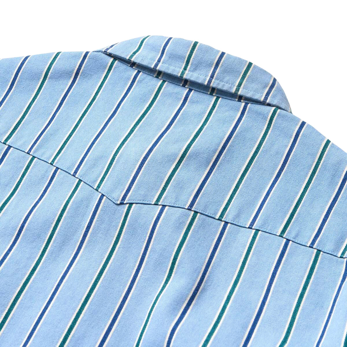 Seager Amarillo Long Sleeve Shirt - Steel Blue Stripe image 4