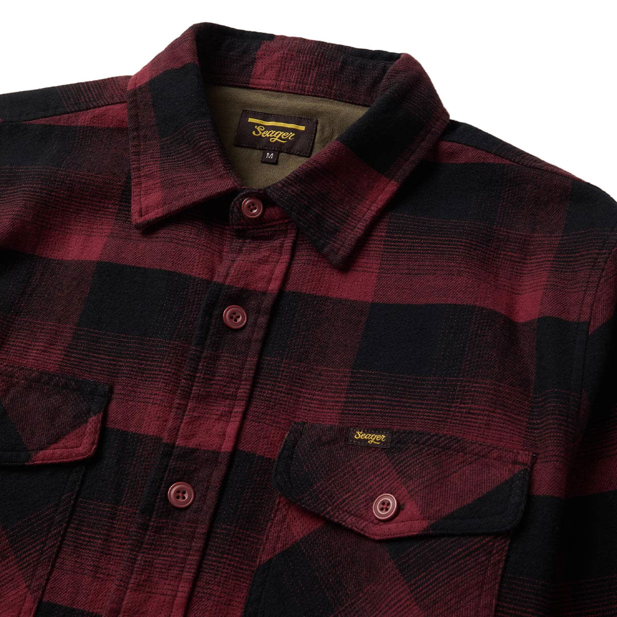 Seager Calico Flannel Shirt - Red Rock Plaid image 3