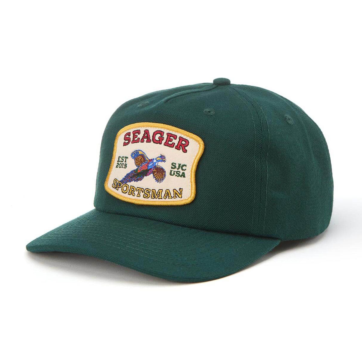 Seager Sportsman Snapback Hat - Green image 1