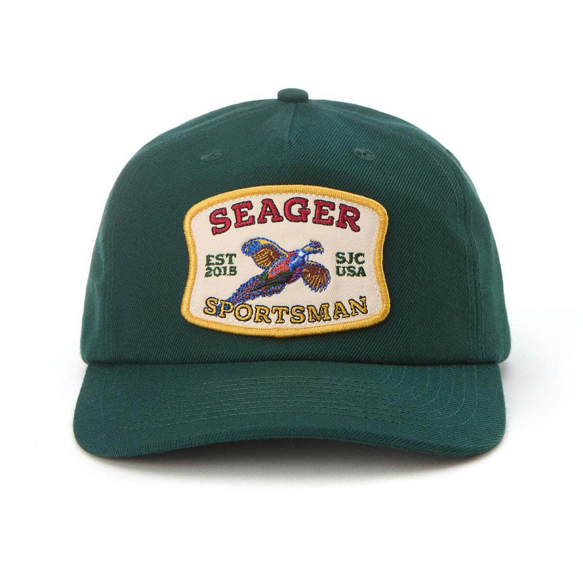 Seager Sportsman Snapback Hat - Green image 3