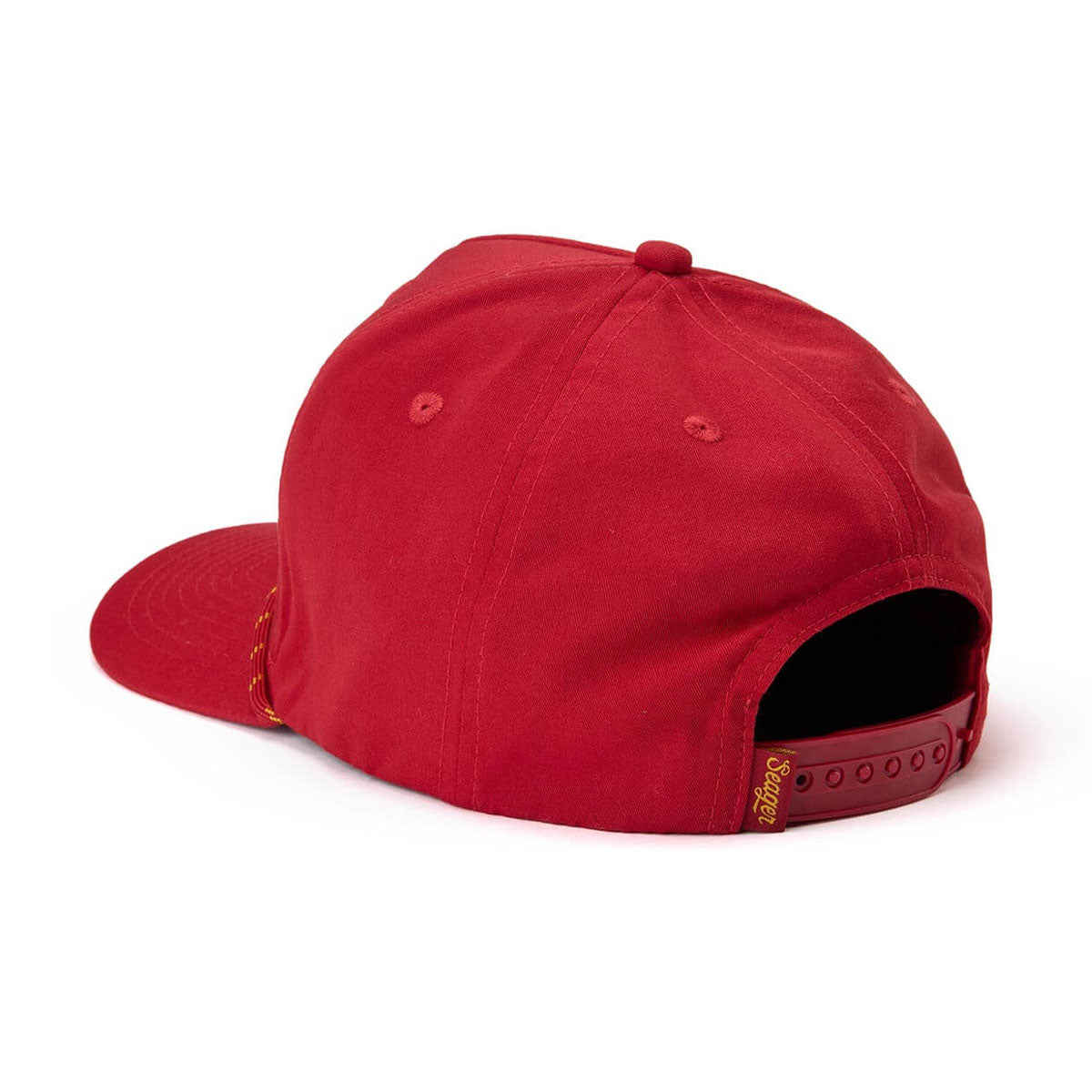 Seager Branded Snapback Hat - Maroon image 2