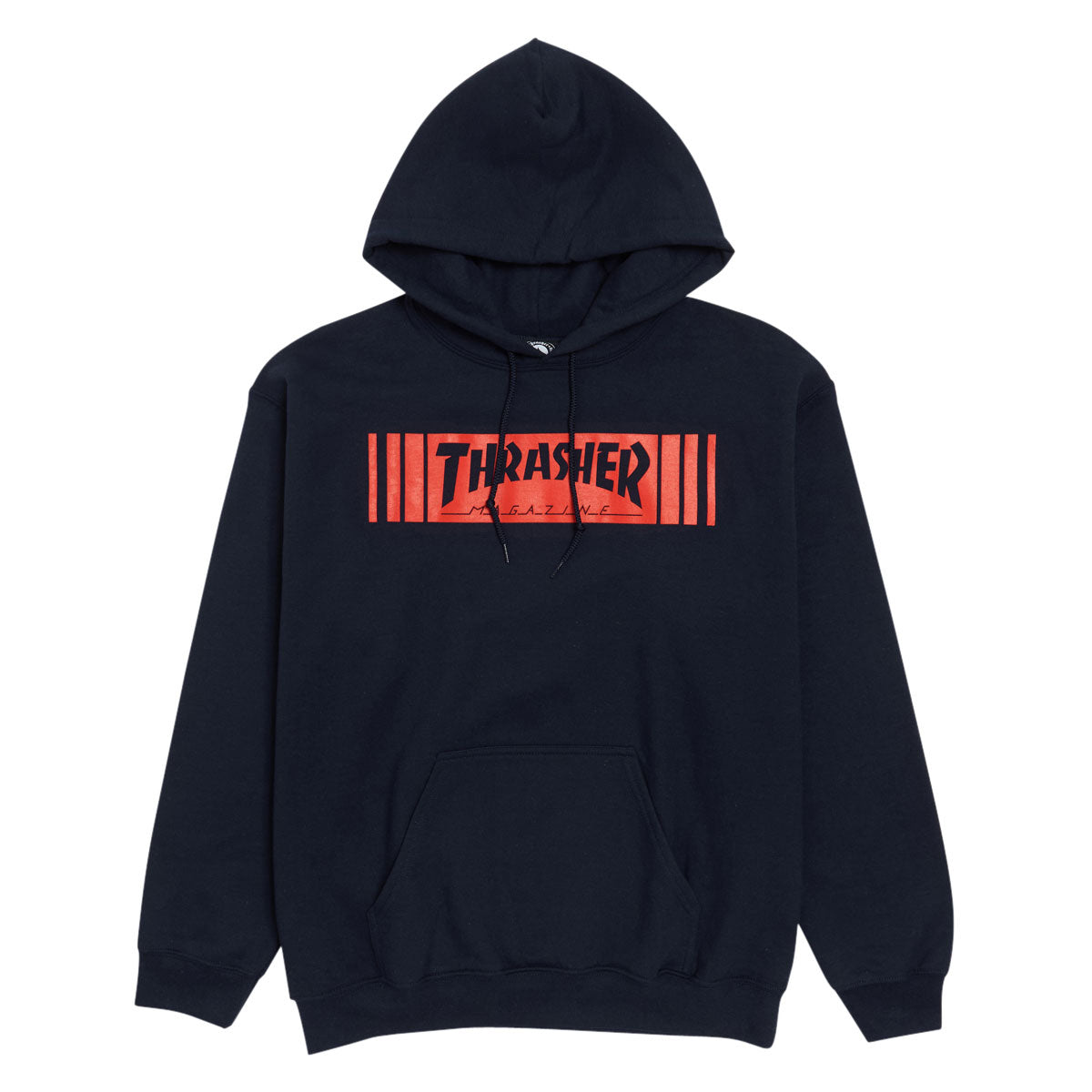 Thrasher Bar Hoodie - Navy image 1