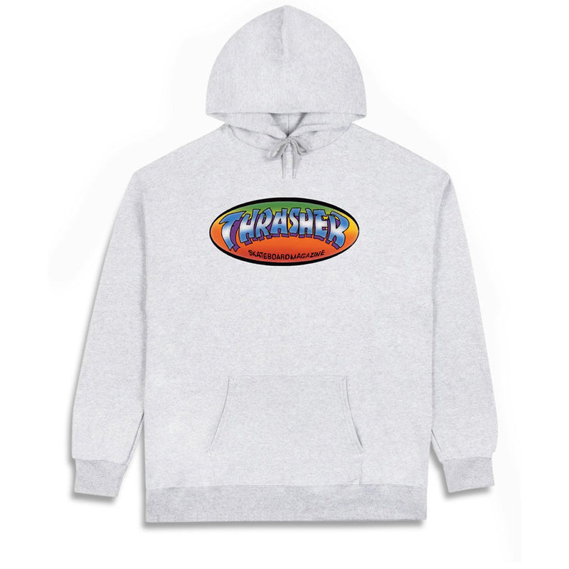 Thrasher Ninety-Five By Spanky Hoodie - Ash Grey