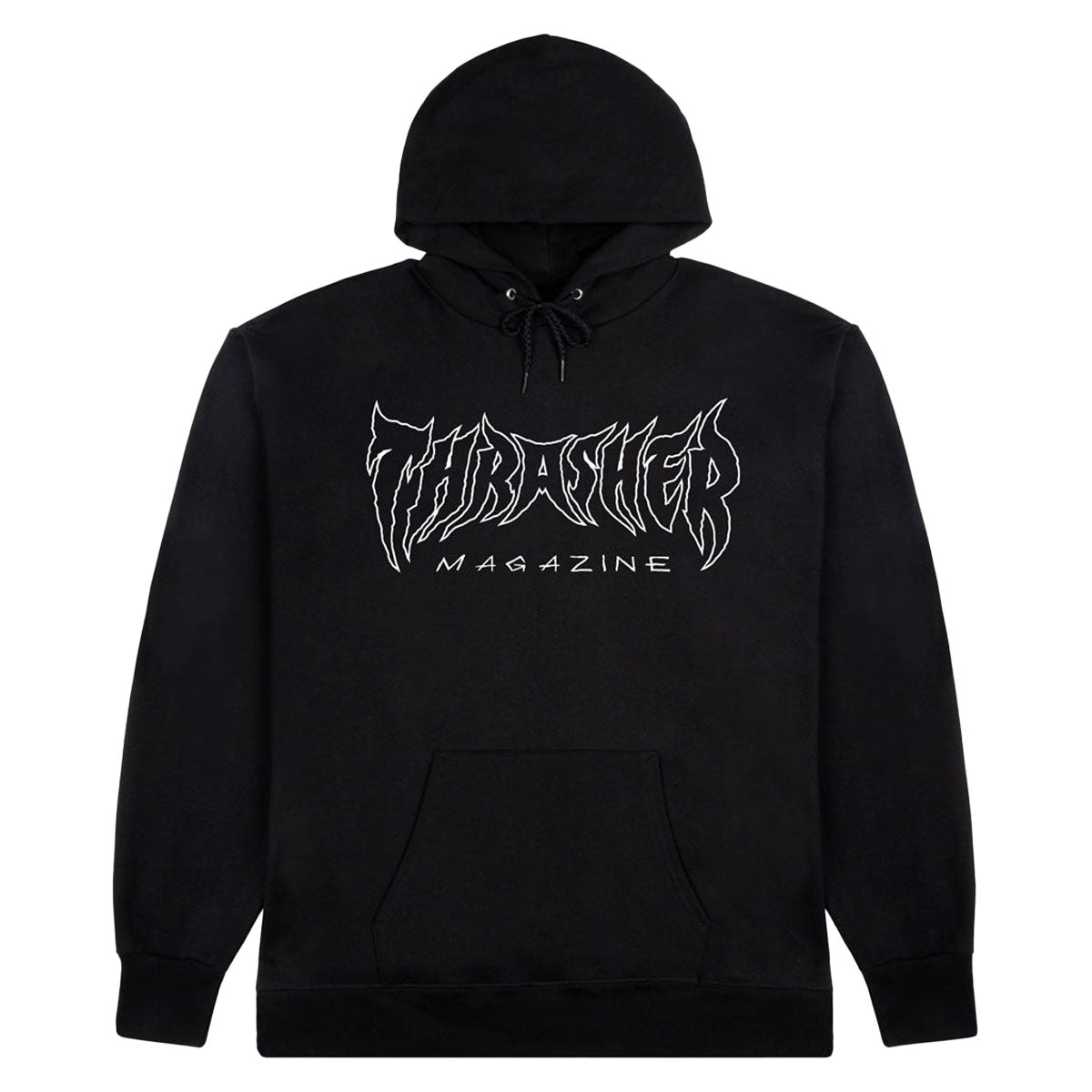 パーカー・フーディ THRASHER Low Low Logo Hoodie Black TR2403HD14BK Thrasher Cop Car Hoodie - Black | Flatspot