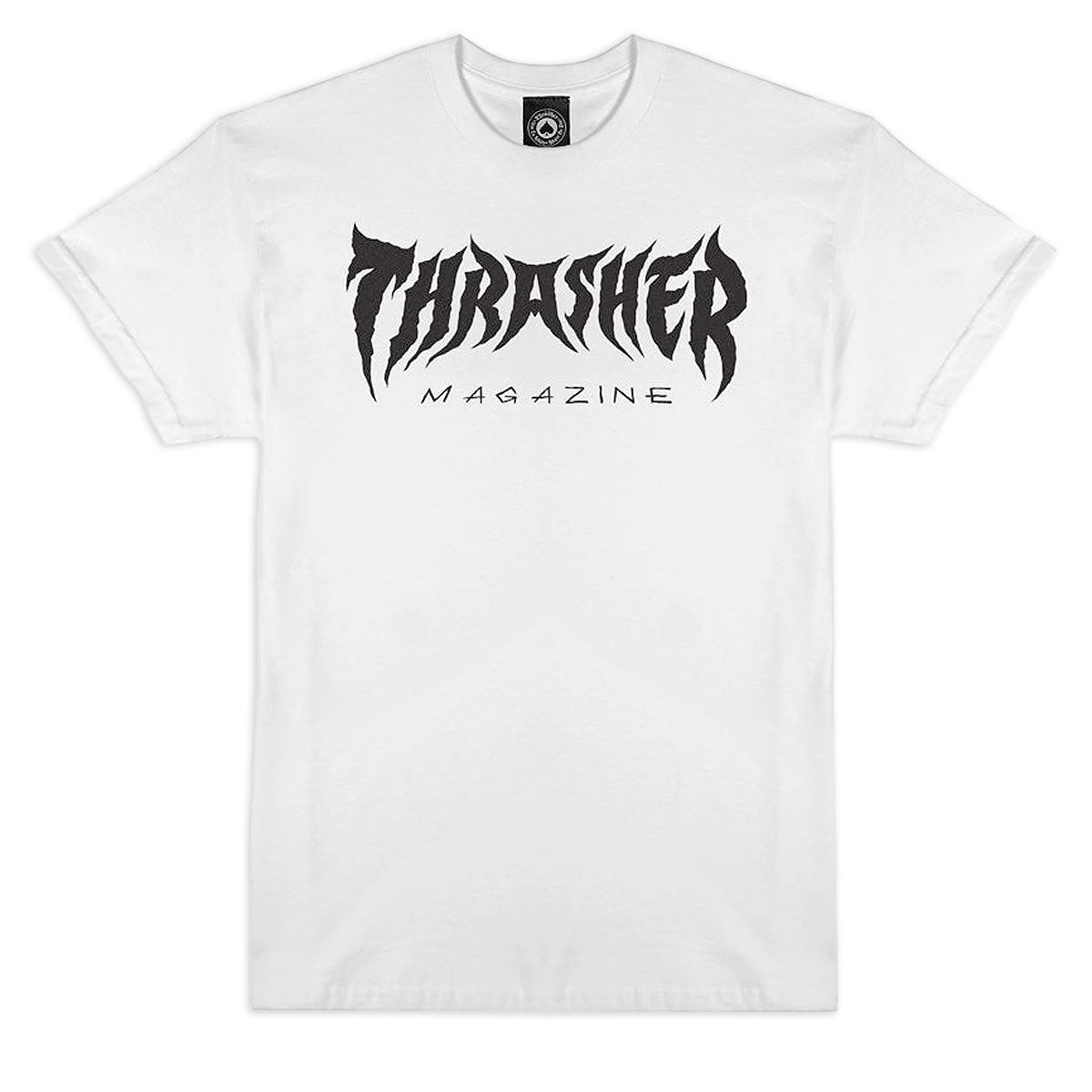Thrasher Metal T-Shirt - White image 1