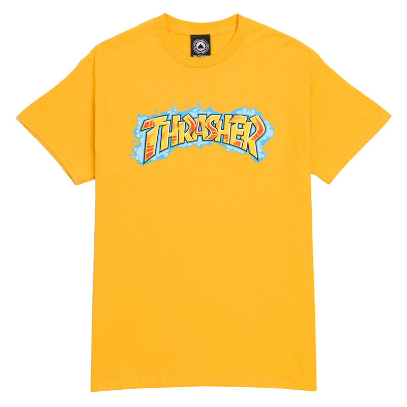 Thrasher Graff T-Shirt - Gold
