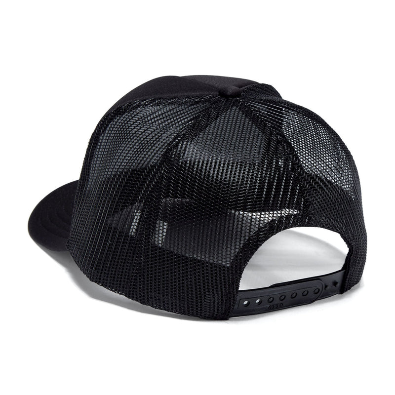 Thrasher Who Cares By Neckface Trucker Hat - Black