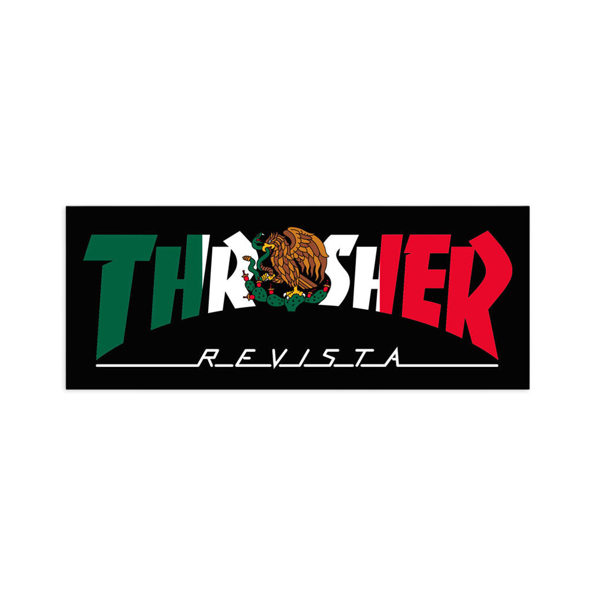 Thrasher Mexico Revista Sticker image 1