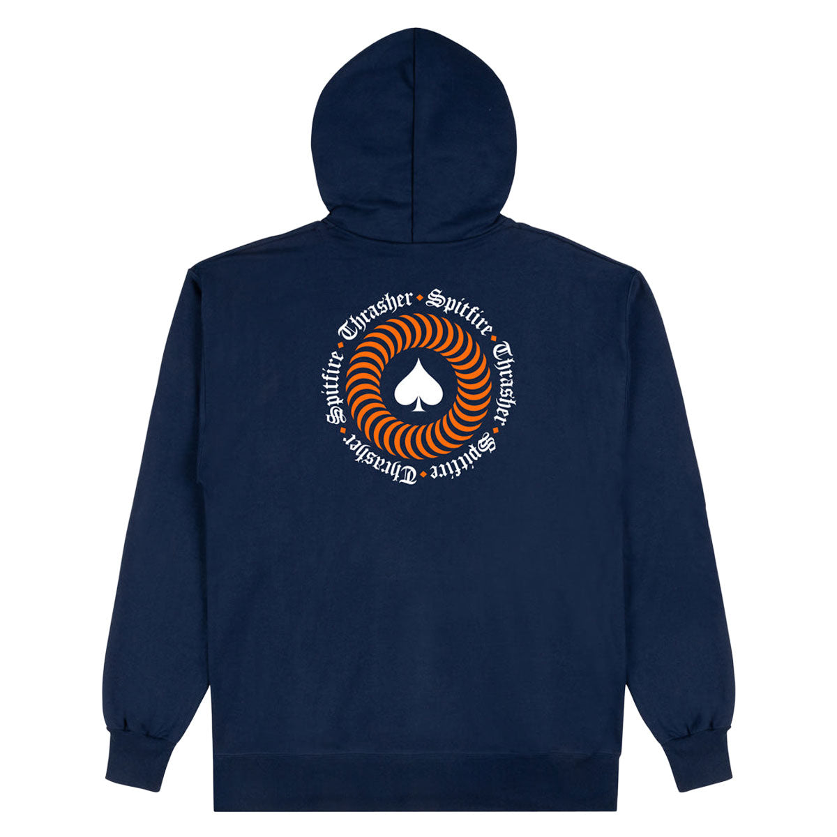 Thrasher x Spitfire The End Oath Hoodie - Navy image 2