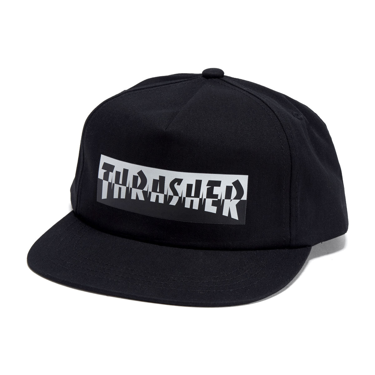 Thrasher Mixtape Snapback Hat - Black image 1