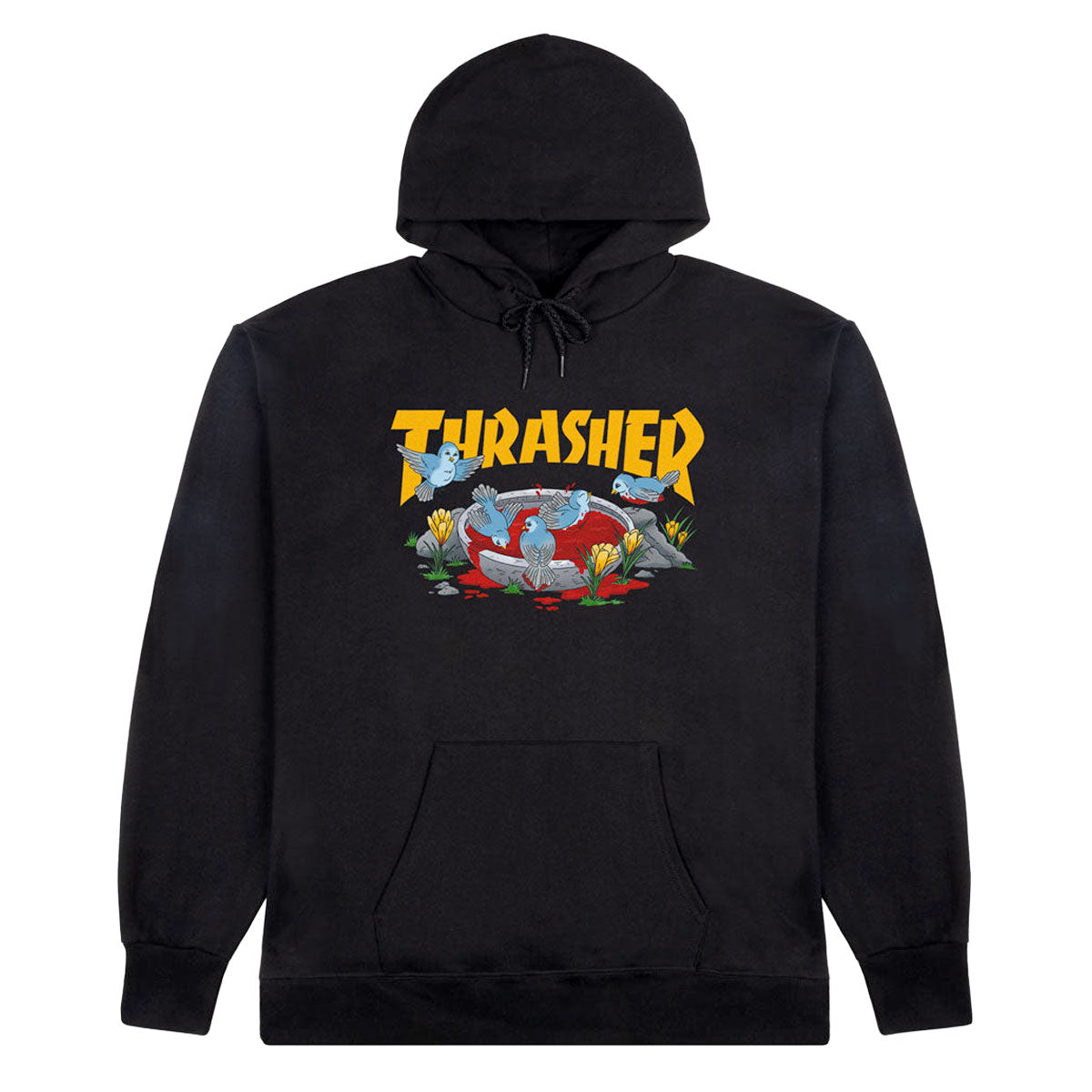 Thrasher Blood Bath Hoodie - Black image 1