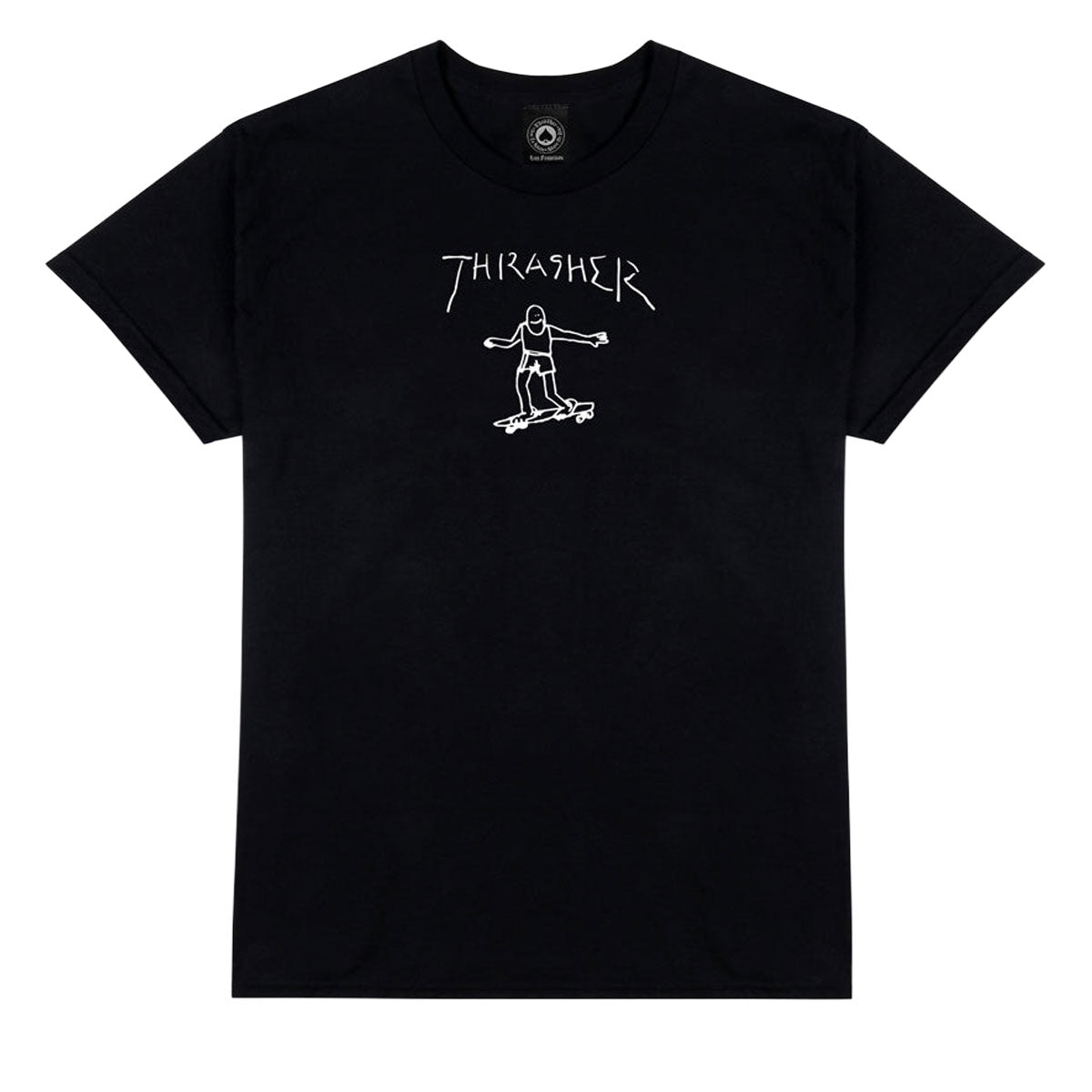 Thrasher Gonz T-Shirt - Black/White image 1