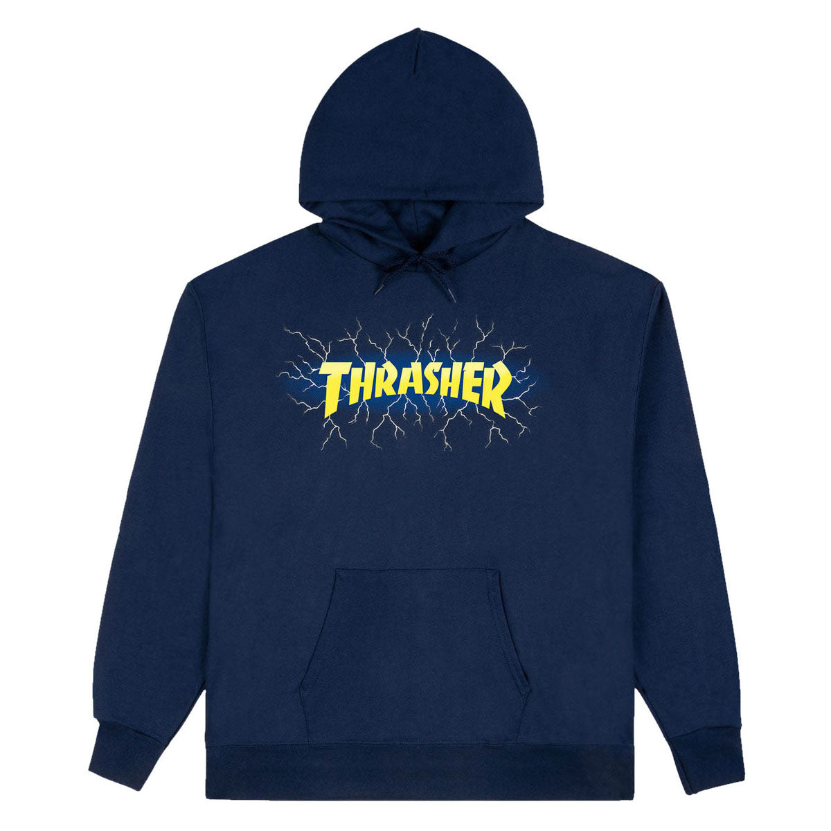 Thrasher Lightning Hoodie - Navy image 1