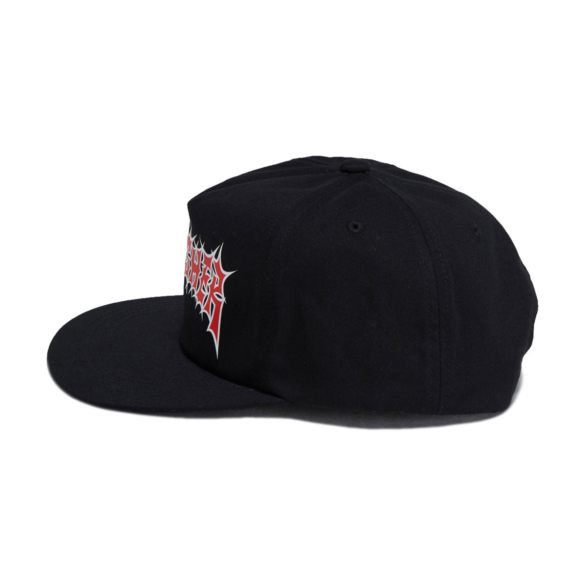 Thrasher Spikey Snapback Hat - Black image 3