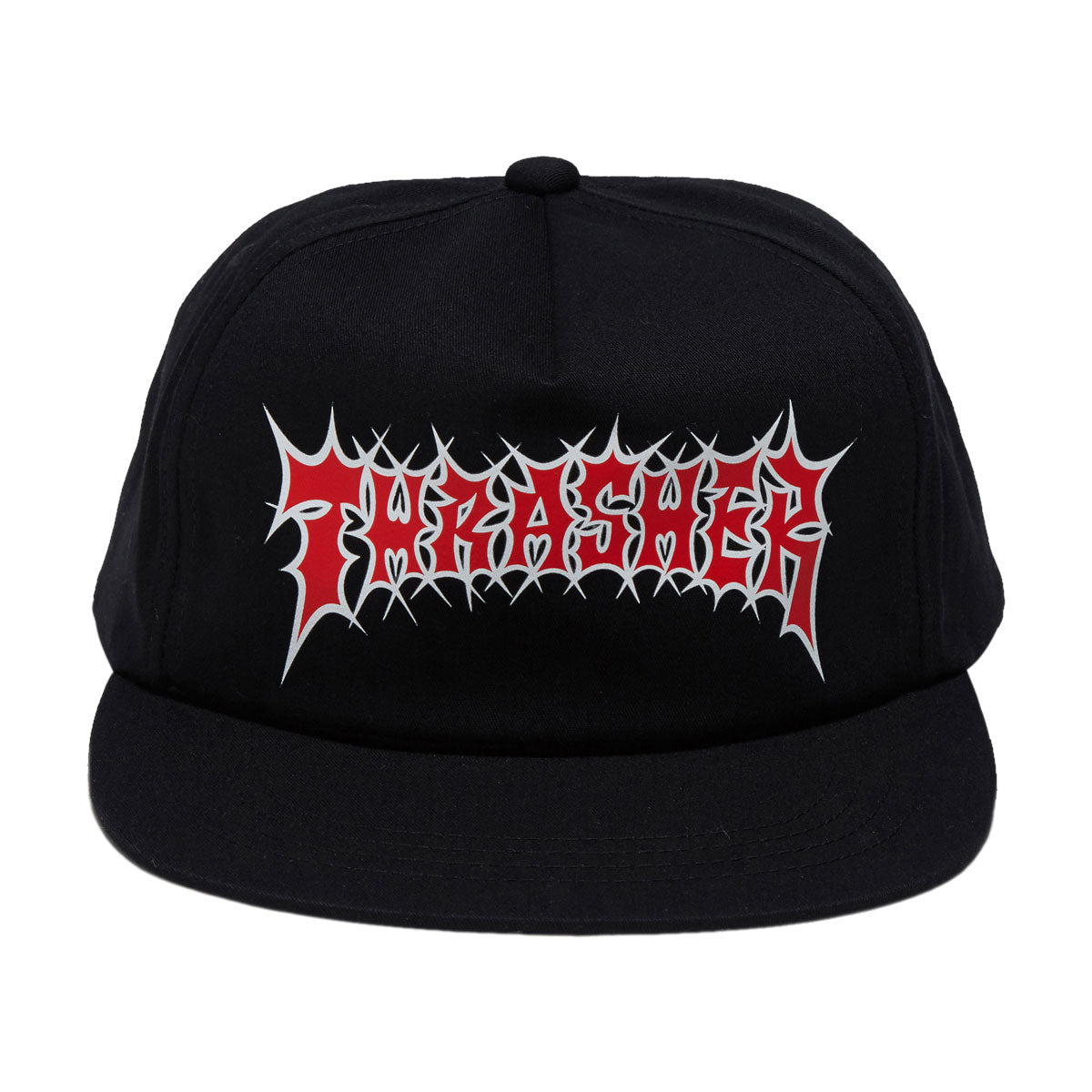 Thrasher Spikey Snapback Hat - Black image 5