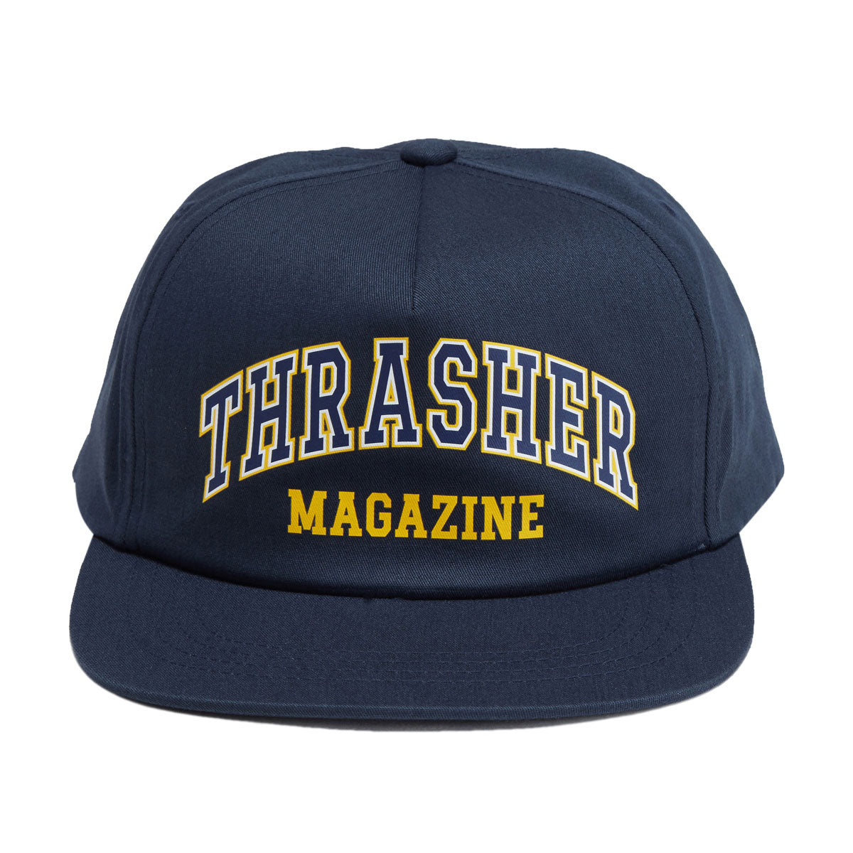 Thrasher Dropout Snapback Hat - Navy image 5