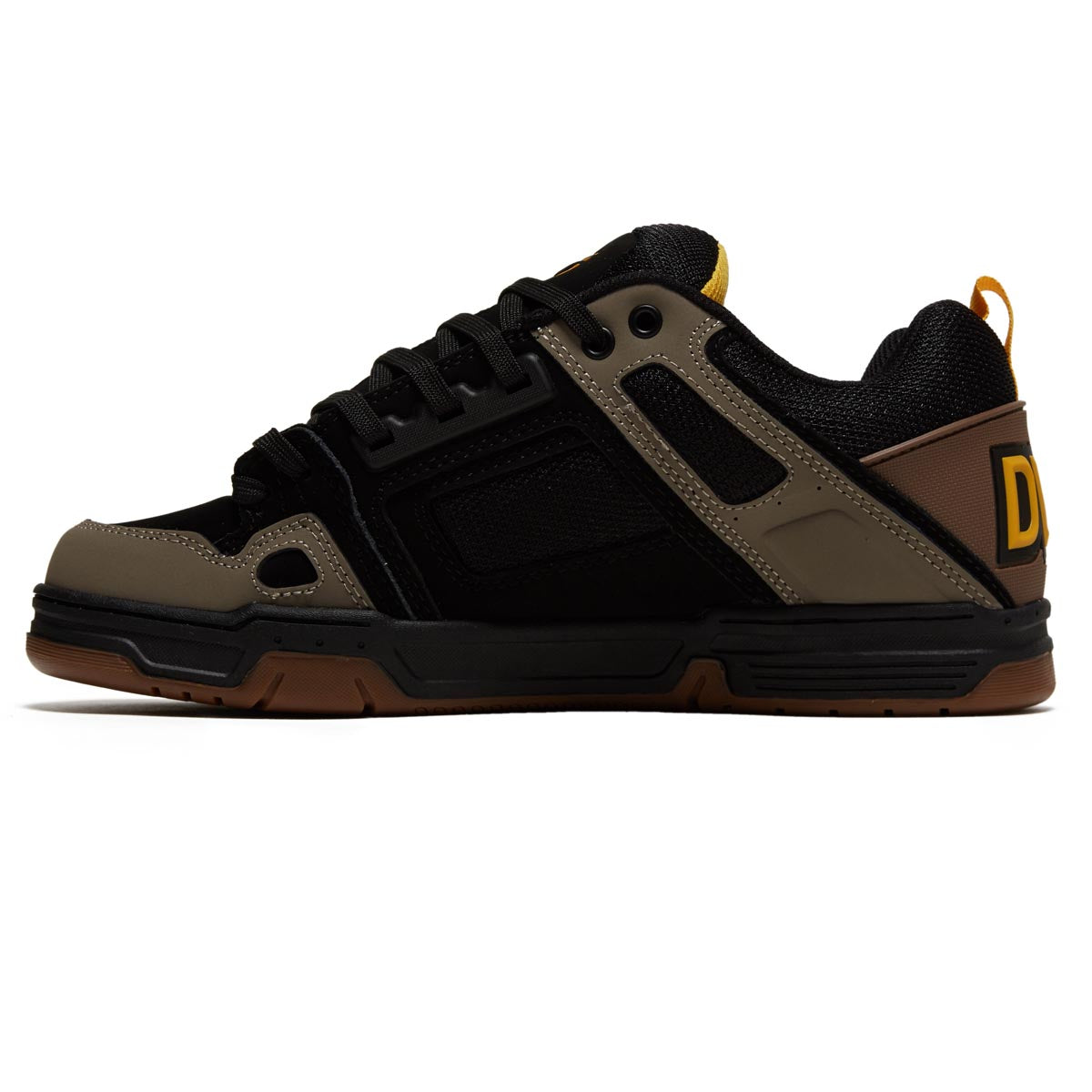 DVS Comanche Shoes - Brindle/Black/Yellow Nubuck image 2