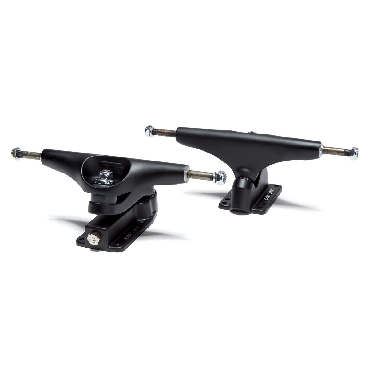 Carver C7 Longboard Trucks - Coal Satin image 3