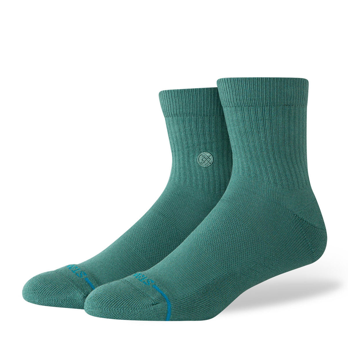 Stance Icon Quarter Socks - Teal image 1