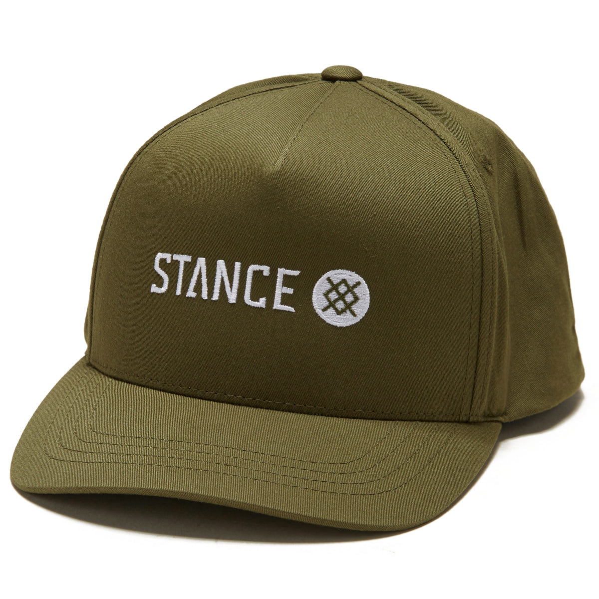Stance Icon Snapback Hat - Military Green image 1