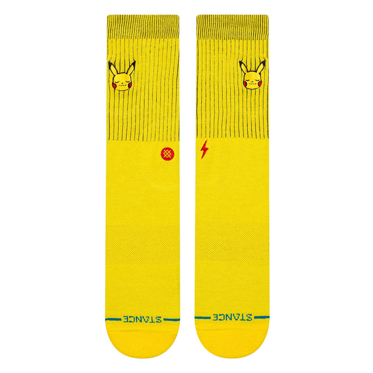 Stance Pikachu Crew Socks - Yellow image 2