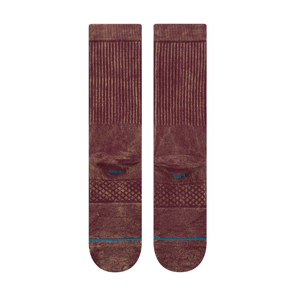 Stance Icon Dyed Crew Socks - Fig image 3
