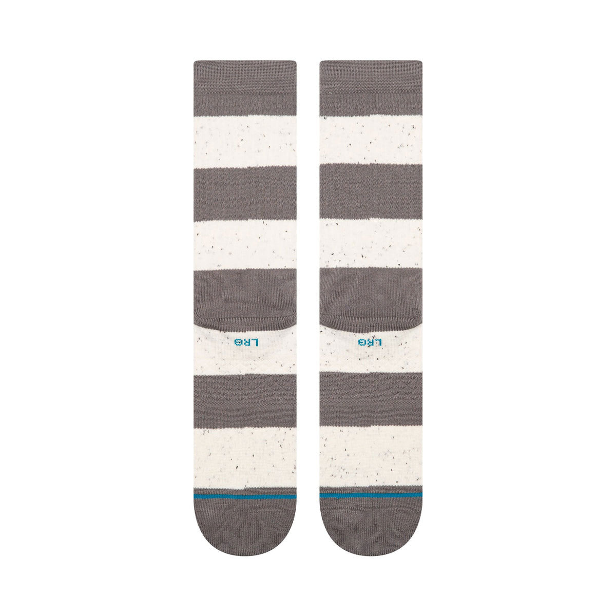 Stance Nep Stripe Crew Socks - Grey image 2