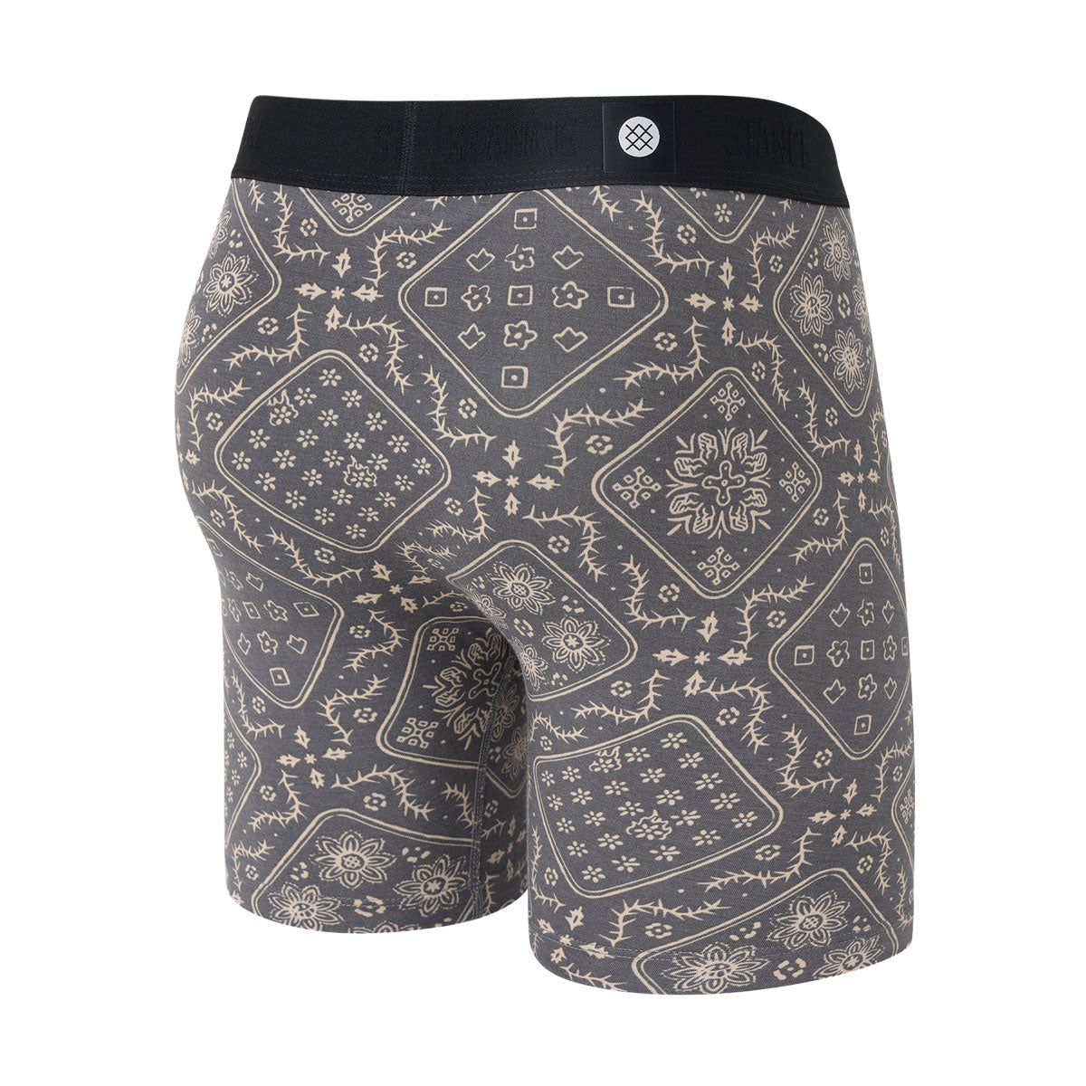 Stance It Is Paisley Wholester Boxer Brief - String Grey image 2