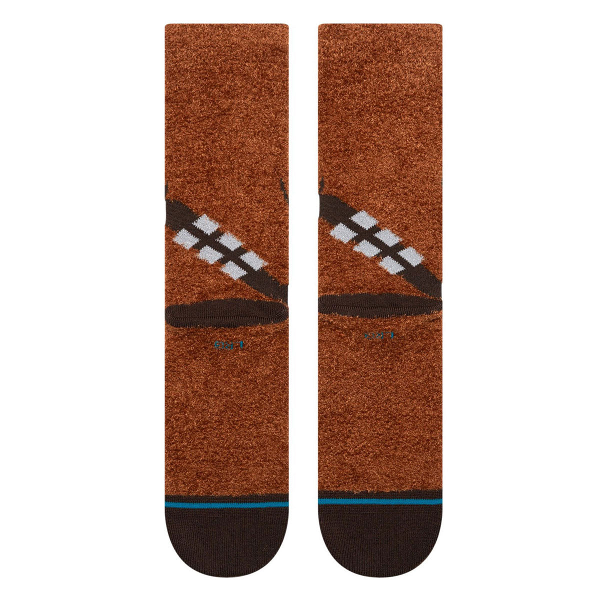 Stance Chewie Crew Socks - Brown image 3