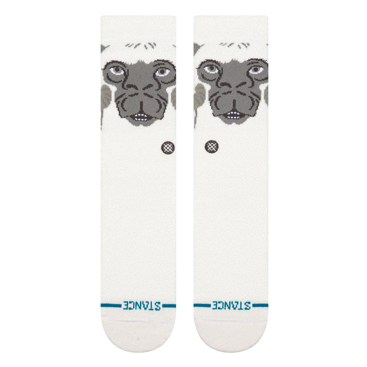 Stance Tauntaun Crew Socks - White image 2