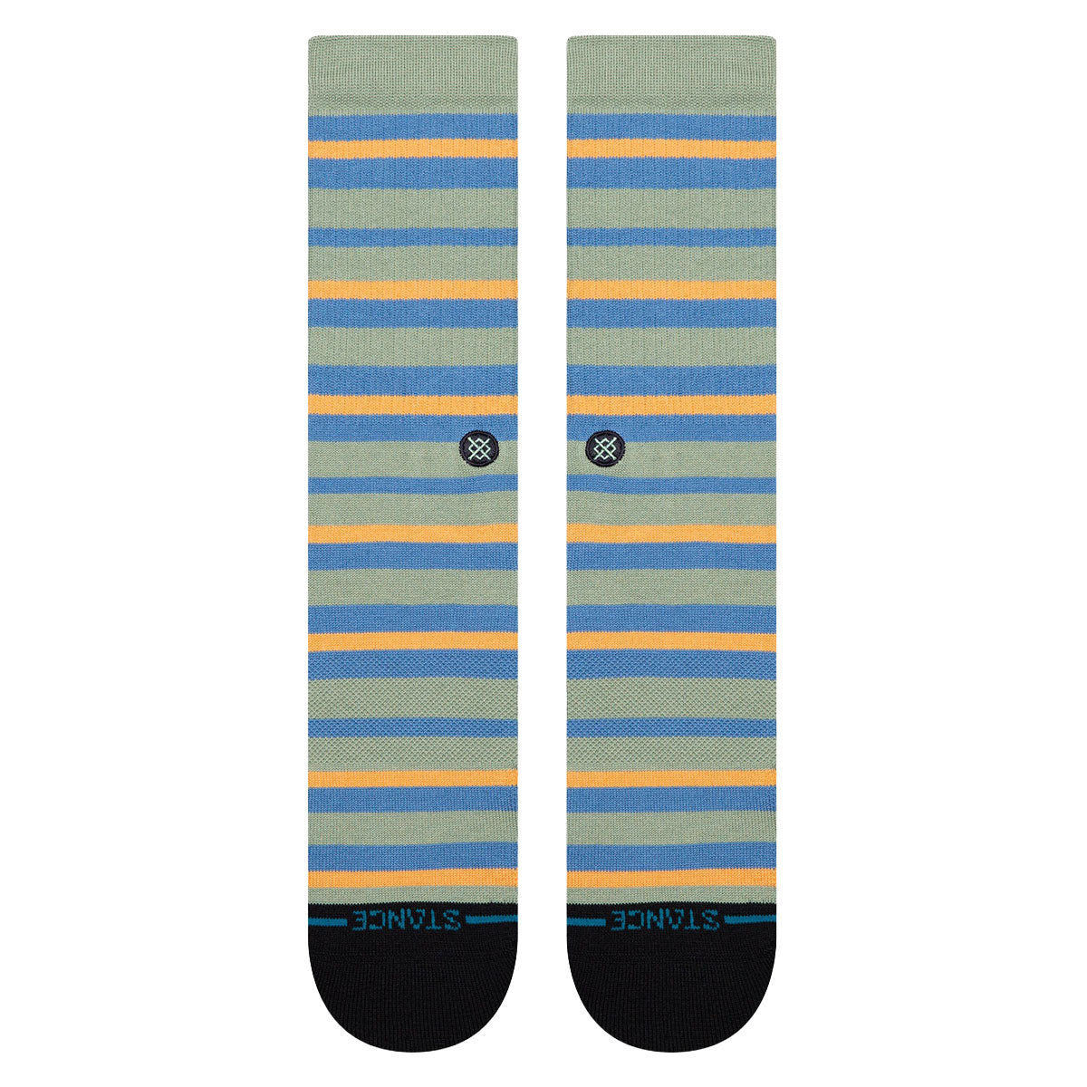 Stance Brett Crew Socks - Light Green image 2