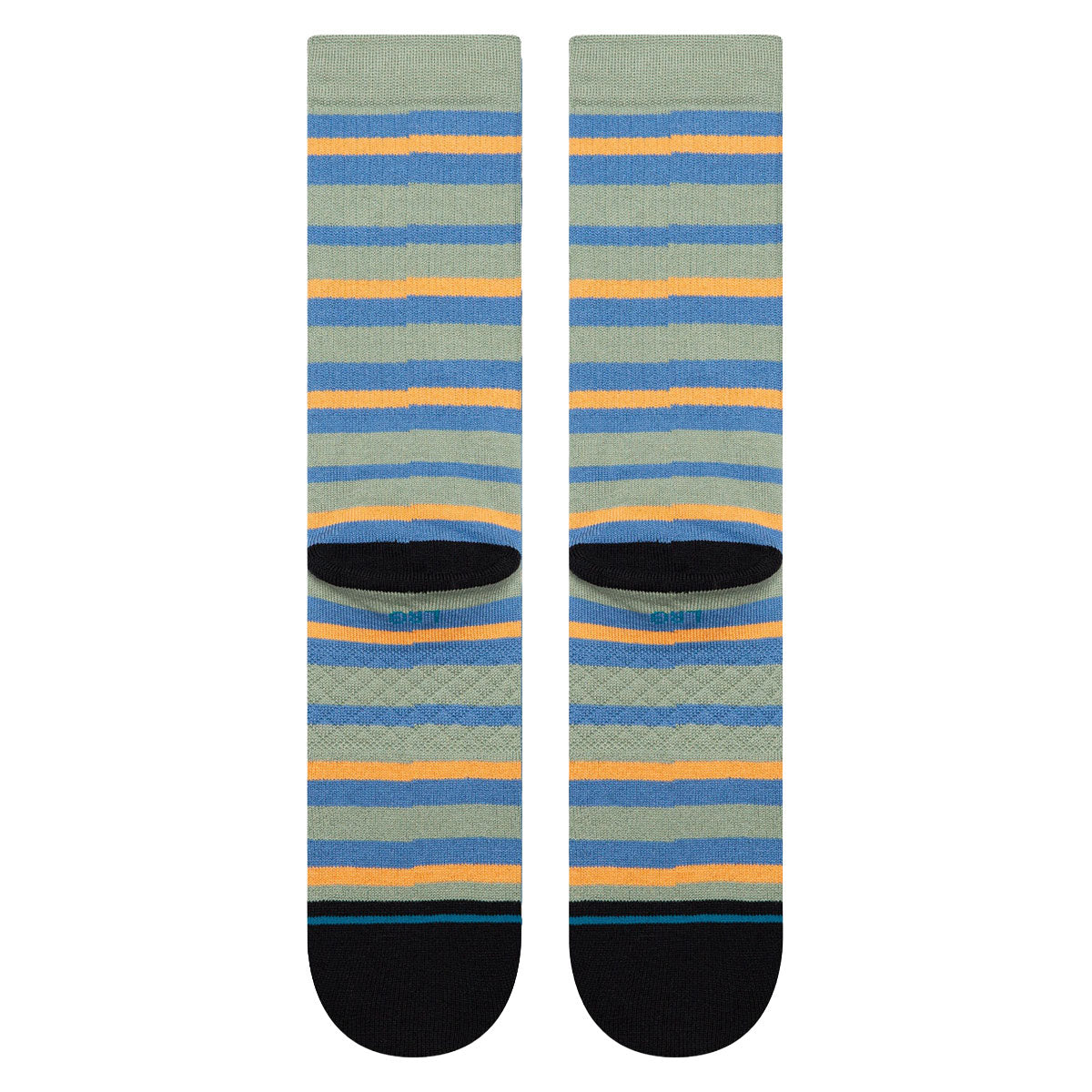 Stance Brett Crew Socks - Light Green image 3