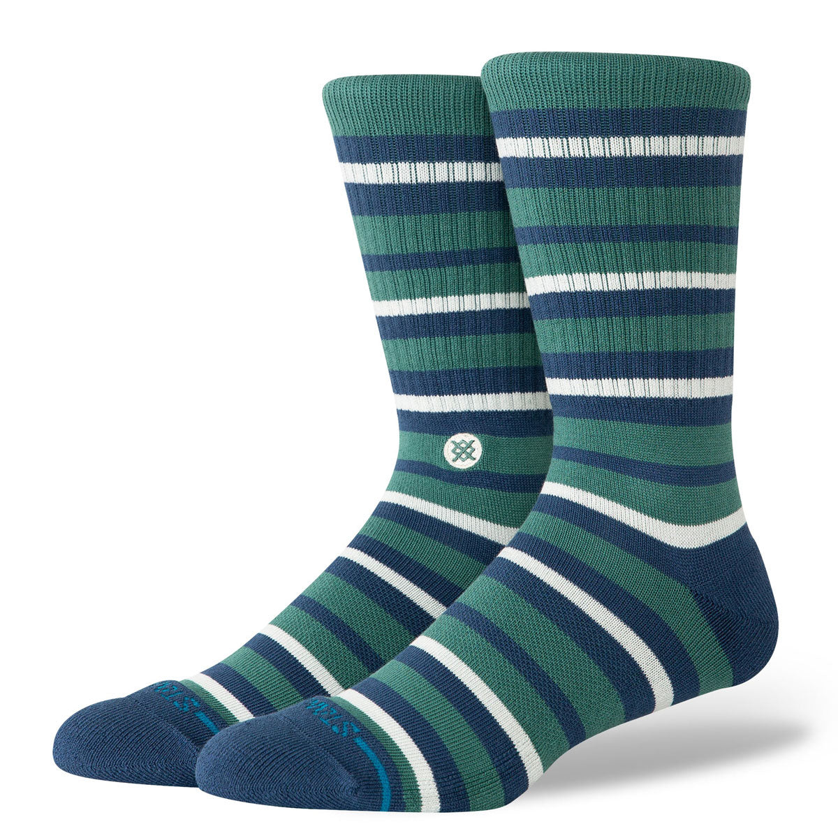 Stance Brett Crew Socks - Teal image 1