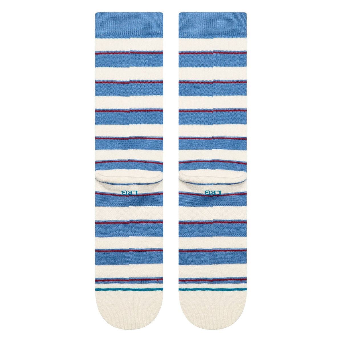 Stance Striped It Crew Socks - Capriblue image 3