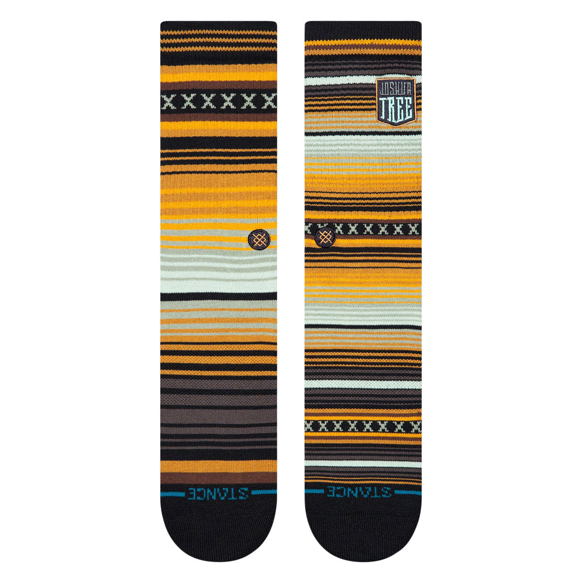 Stance Curren Parks Crew Socks - Gold image 2