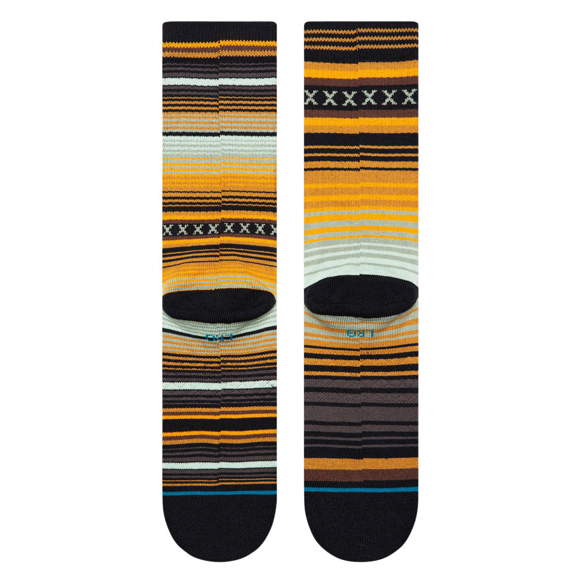 Stance Curren Parks Crew Socks - Gold image 3